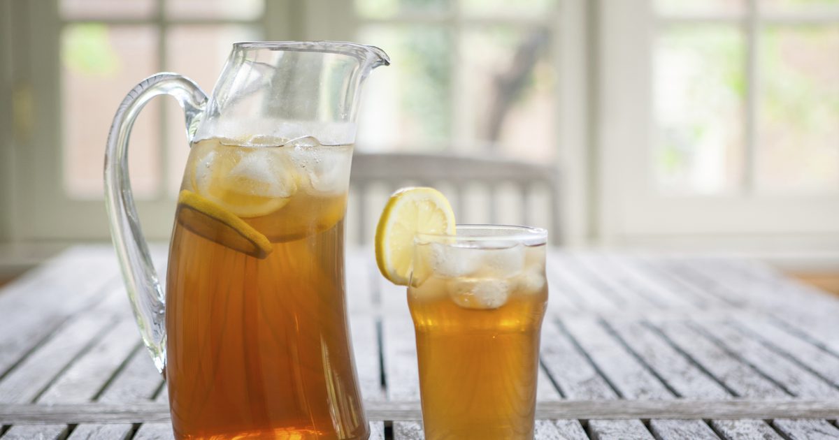 Může ľadový čaj nahradit vodu pro tělo?
