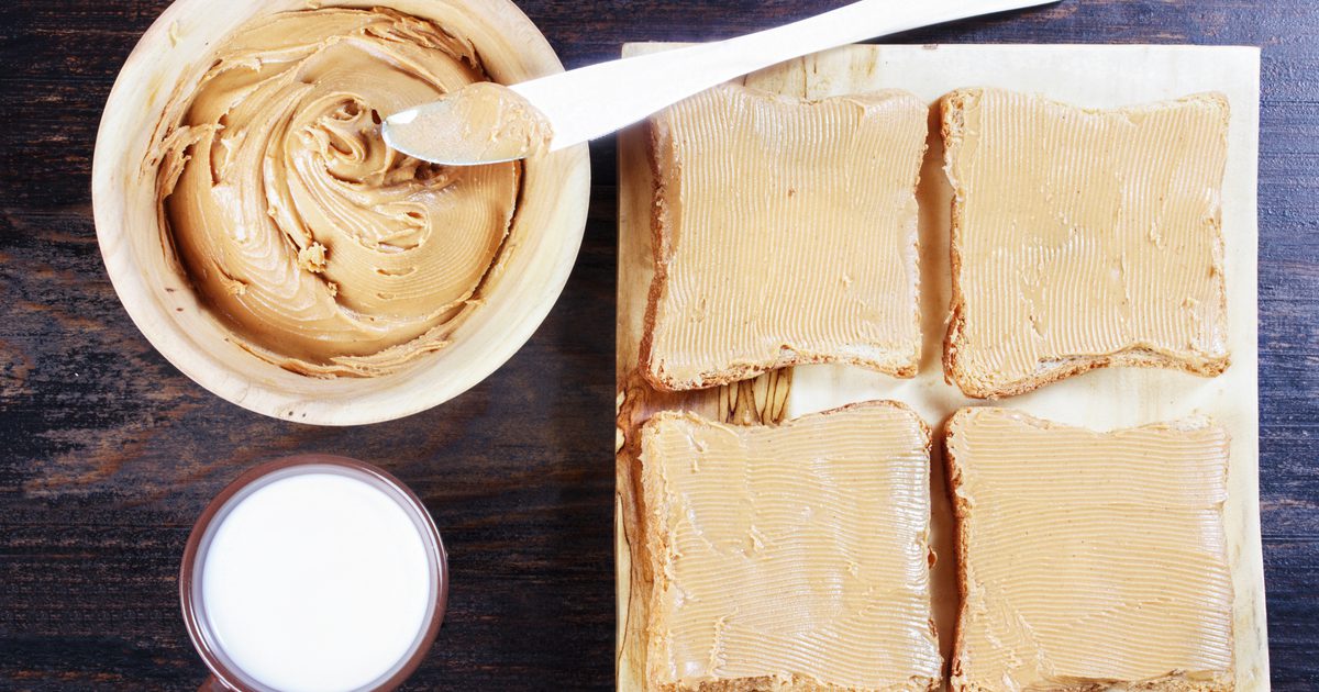 Môžete jesť sendvič z arašidového masla ako náhradu za spracovanie?