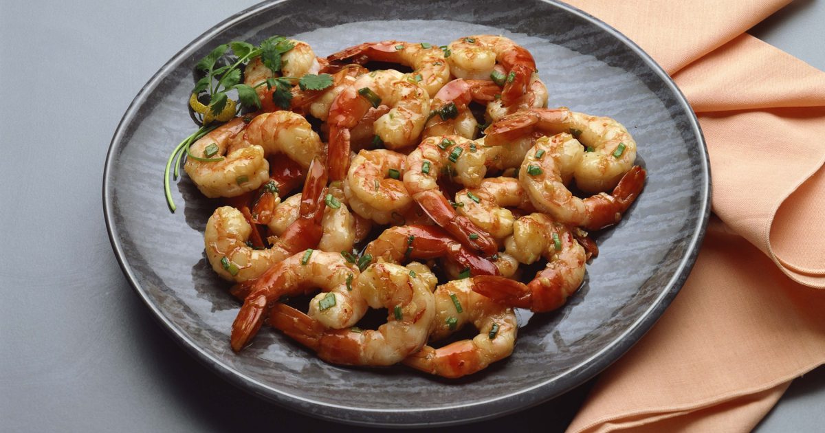 Chinesische Shrimp & Brokkoli Ernährung
