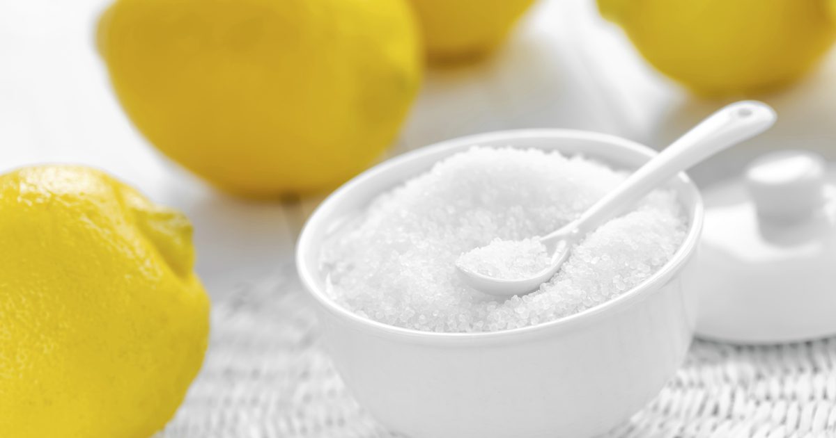 Kyselina citrónová ako antioxidant