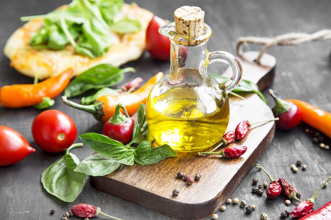 Vergleich von Sesamöl und Olivenöl