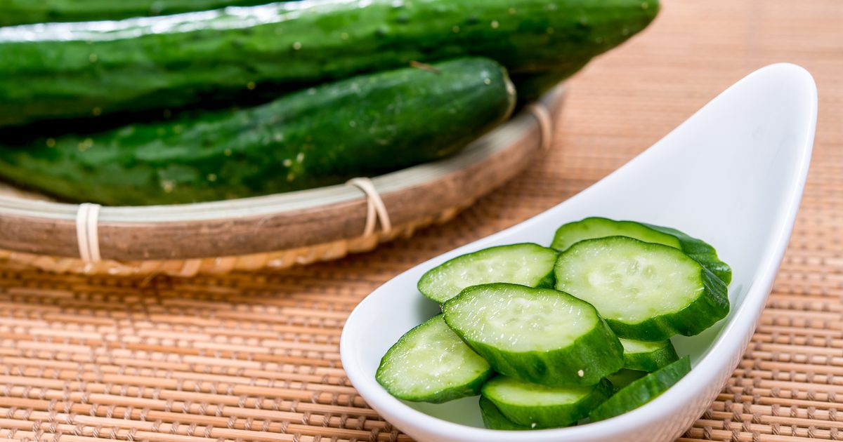 Het komkommer- en eierdieet