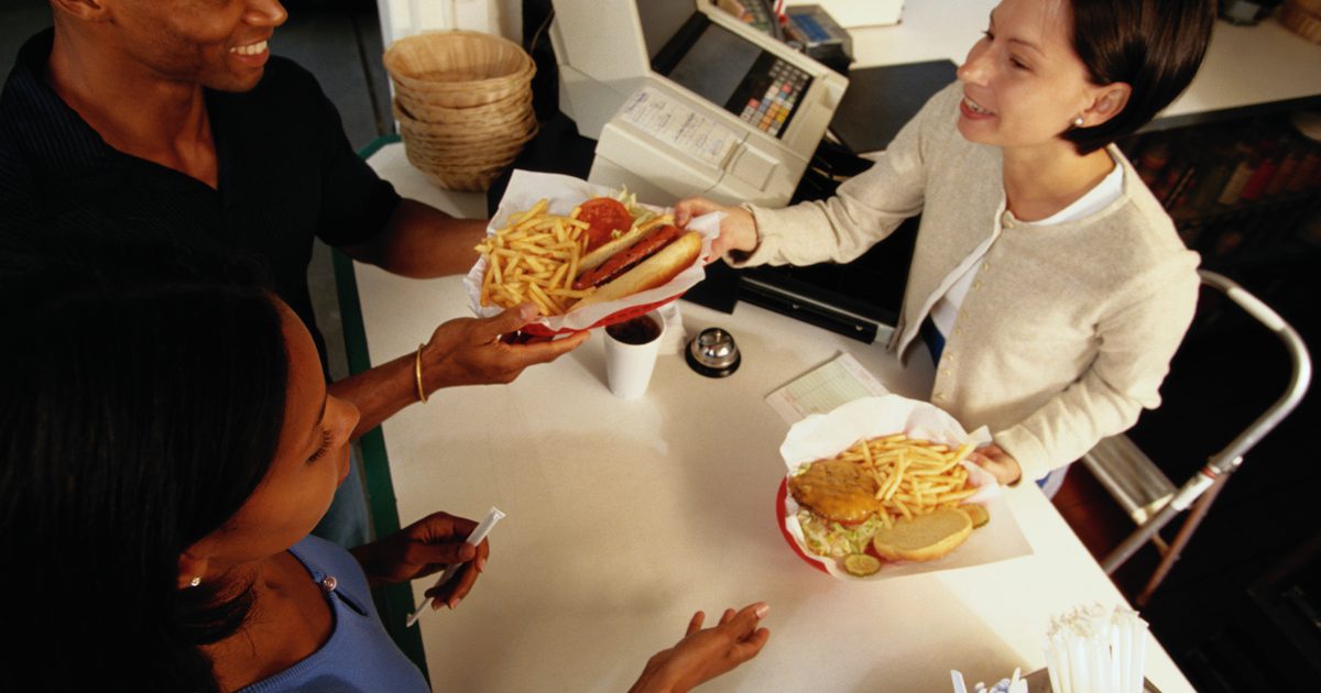Gefährliche Chemikalien in Fast Food anders als MSG