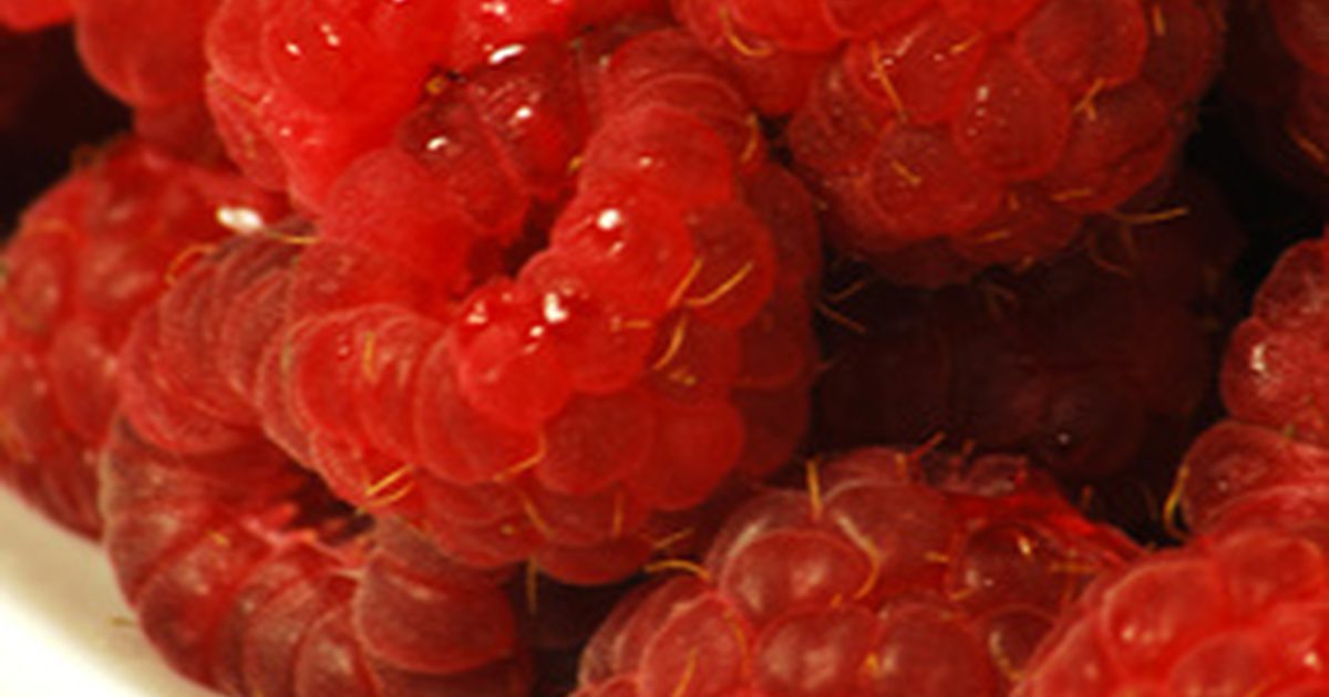 Har frosne hindbær mindre fiber enn frisk?