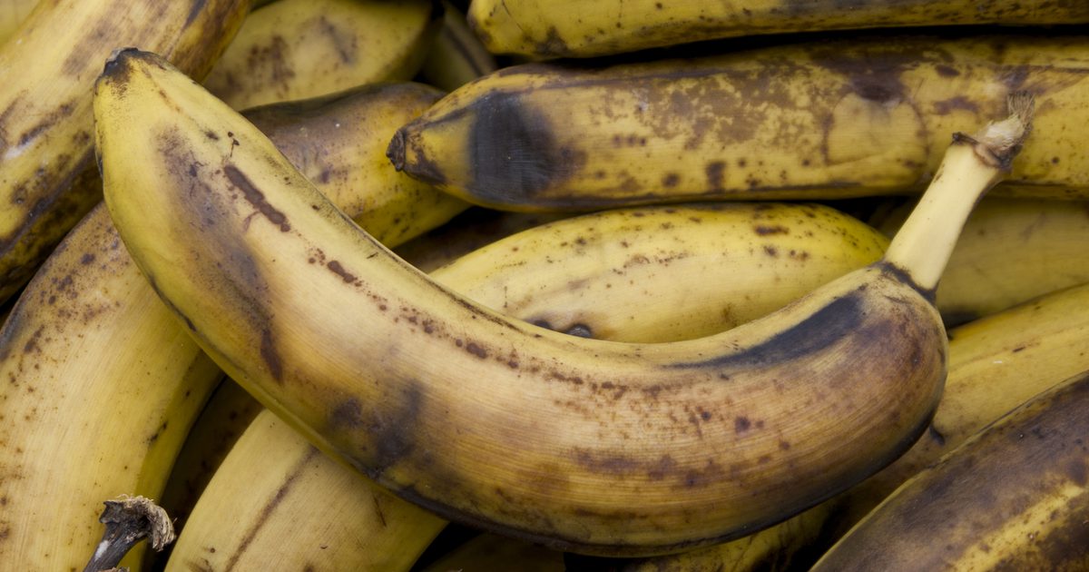 Do prezretia banánov stále má nutričnú hodnotu?