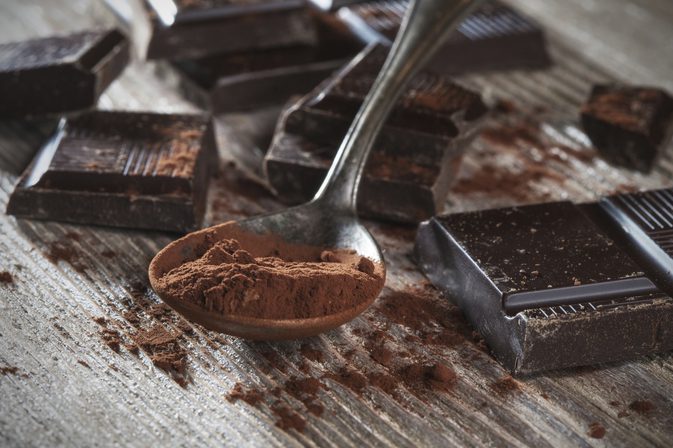 Skulle mörk choklad orsaka finnar?