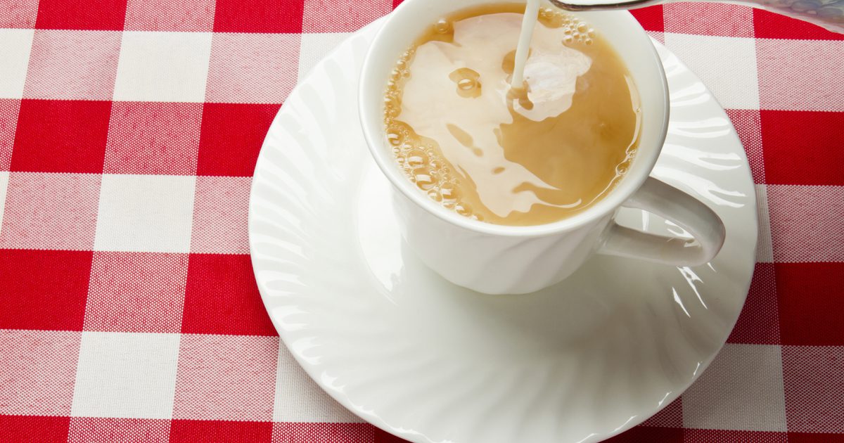 Има ли мляко в чай ​​блок антиоксиданти?