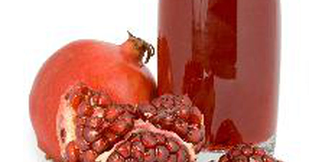 Verhoogt het sap van de granaatappels de stikstofoxideniveaus?