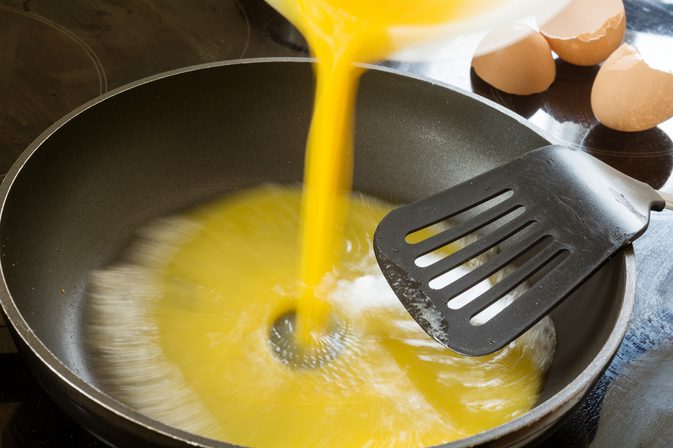 Skrammer et æg ruiner proteinet?