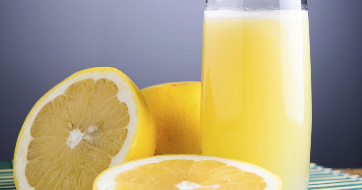Effect van het drinken van grapefruitsap op de prohormonen