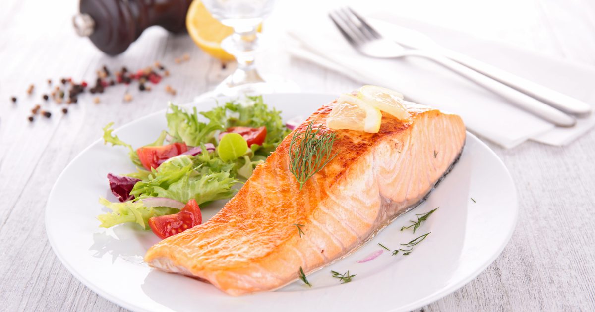Dieta ryb, owoców i warzyw