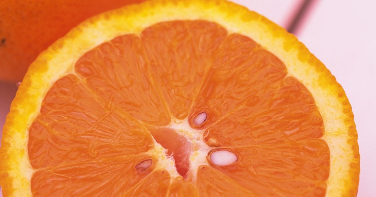 Fructose Levels in einer Orange