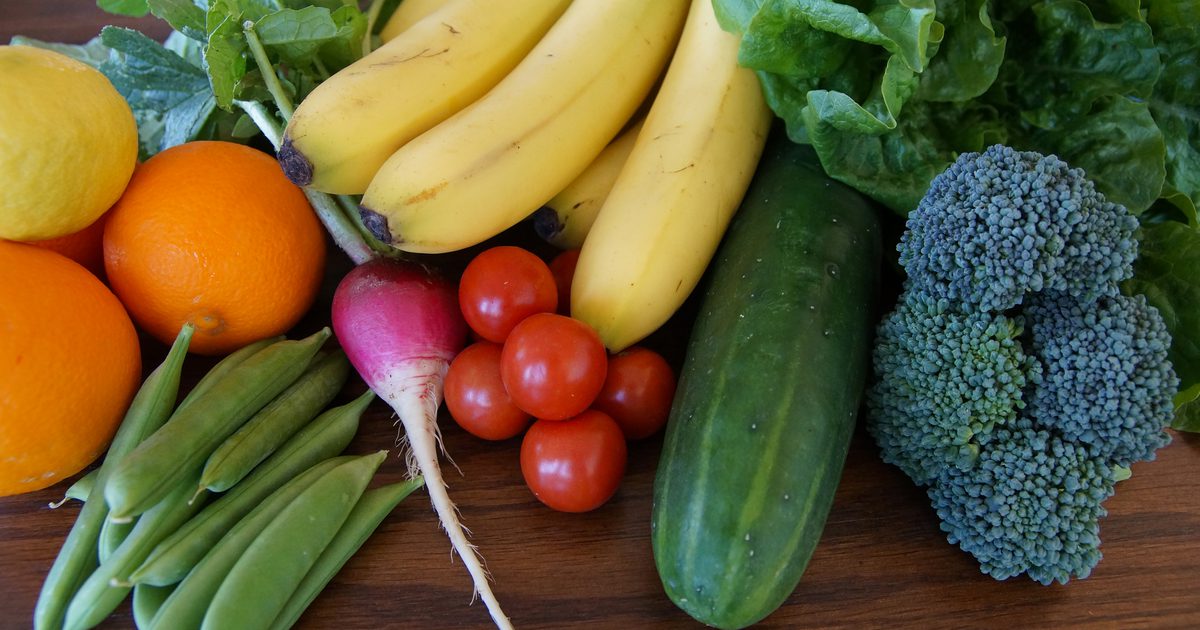Früchte und Gemüse, die das Immunsystem aufbauen