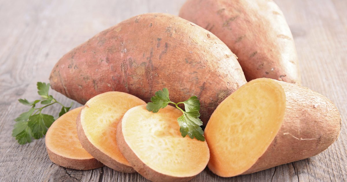 Der glykämische Index für Süßkartoffeln