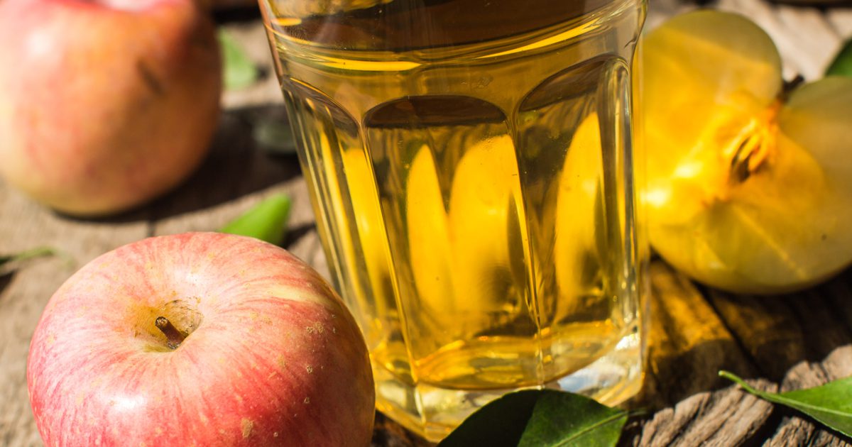 Виноградный сок, яблочный сок и уксус для холестерина