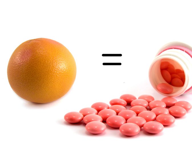 Výtažek z grapefruitu a bradavice