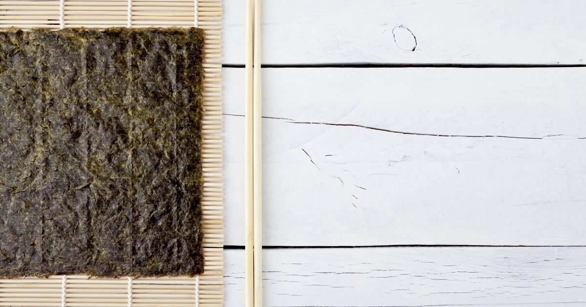 Risker för att äta Nori Seaweed