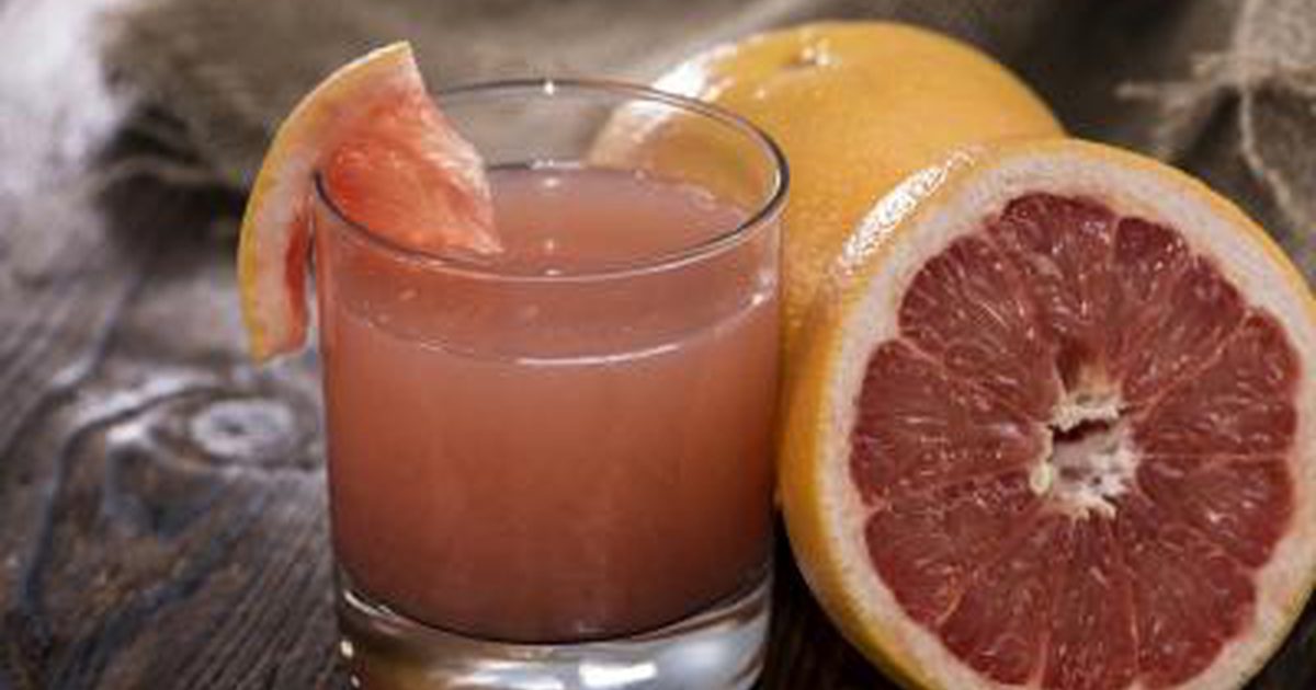 Hälsofördelar från grapefruktjuice