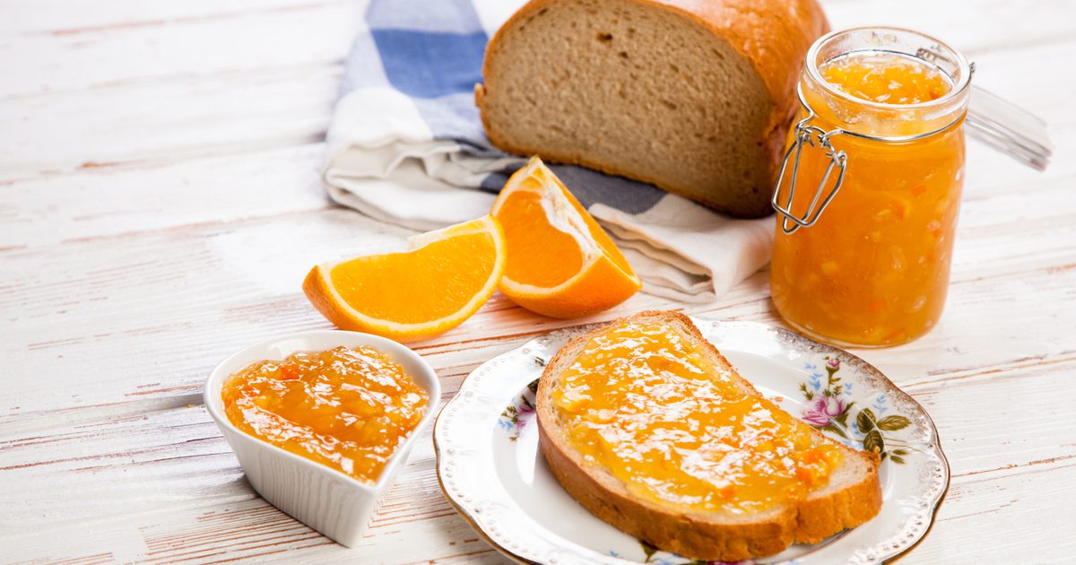 Zdravá přínosy Orange Marmalade