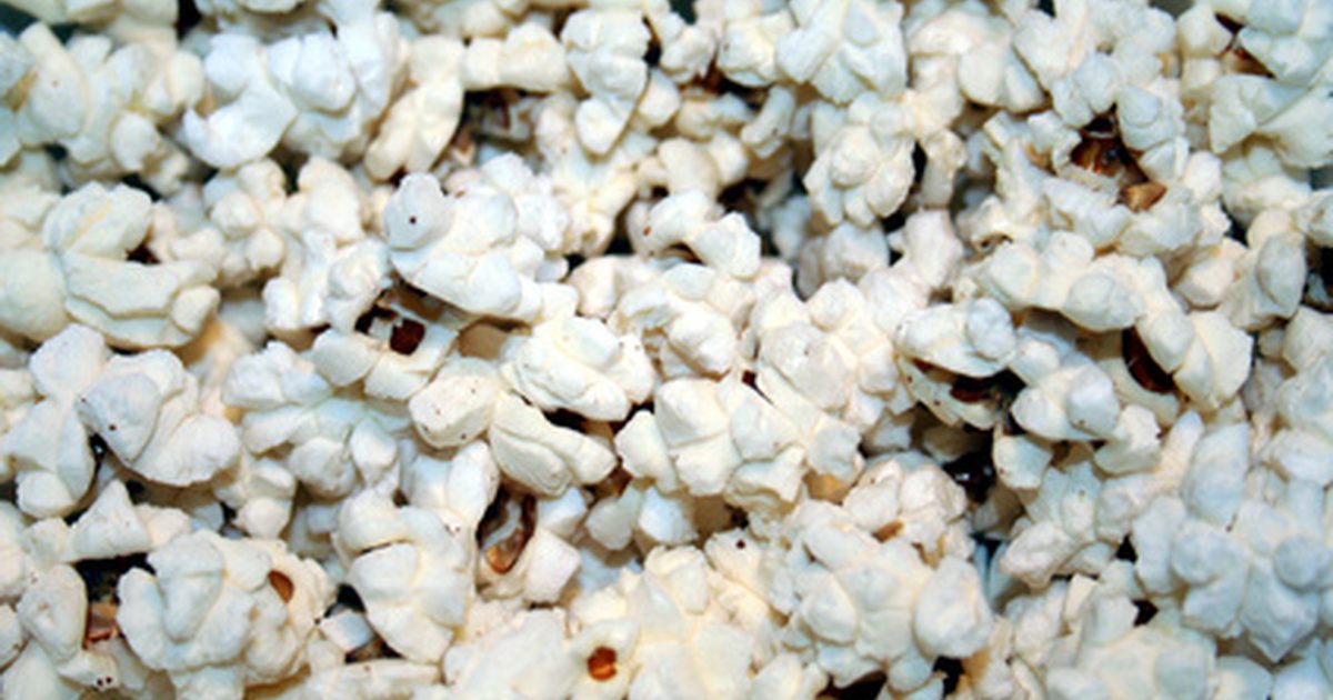 Zdravé lopty popcorn