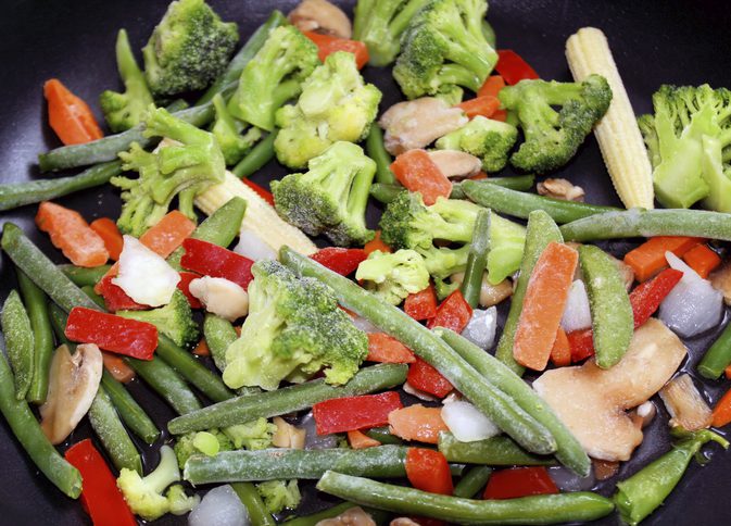 Jak zdravé jsou zmrazené zeleniny?
