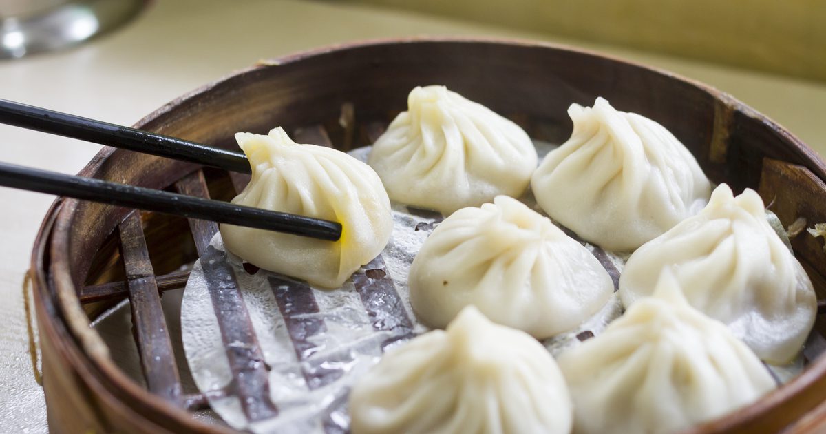Hoeveel calorieën zijn er in Chinese gestoomde dumplings?