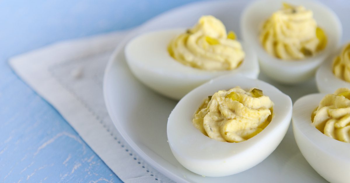Hvor mange kalorier er i et deviled æg?