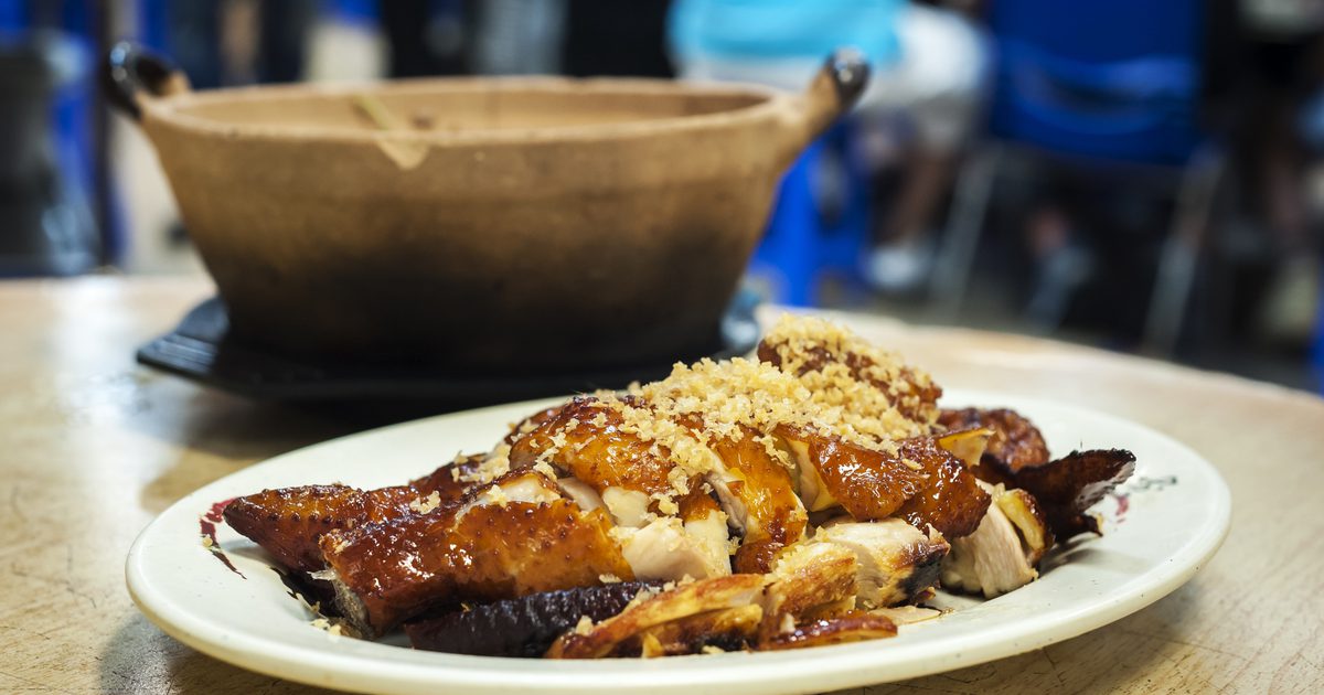 كم عدد السعرات الحرارية في الدجاج بالثوم الصينية للأغذية؟