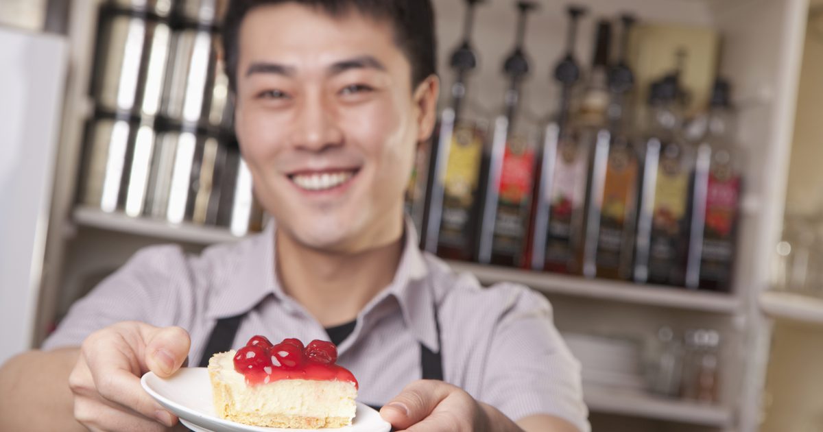 Hvor mange kalorier er i et stykke cheesecake fra ostekakefabrikken?