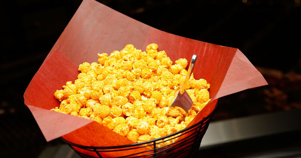 Hvor mange kalorier er i vanlig popcorn?