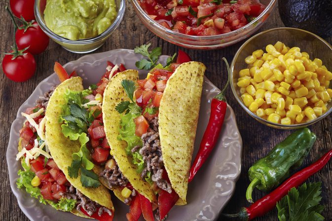 Koľko kalórií je v taco zväzku Taco?