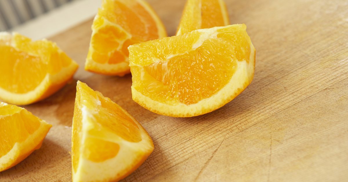 Hvor mange kalorier har appelsiner?