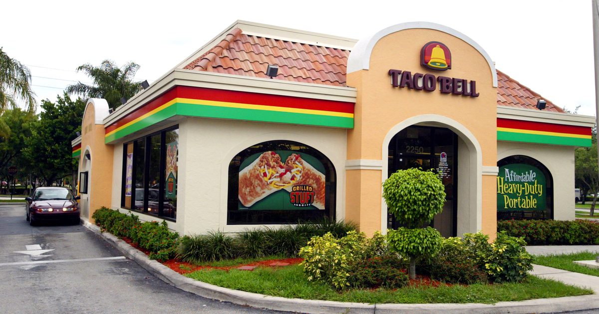 Hvor mange kalorier har Taco Bell Mel Tortillas?