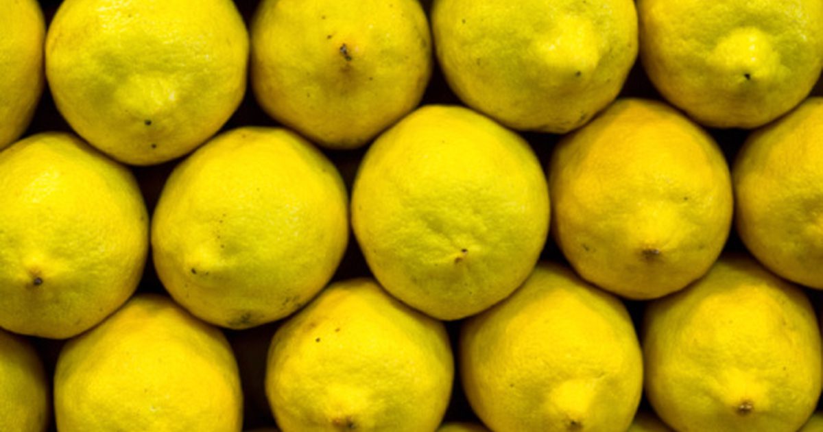 Koľko kalórií má citrón?