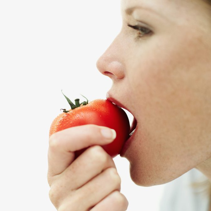 Hvor mange kalorier har en tomat?