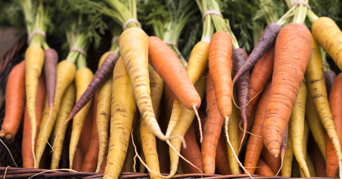 Hoeveel bèta-caroteen zit er in wortels?