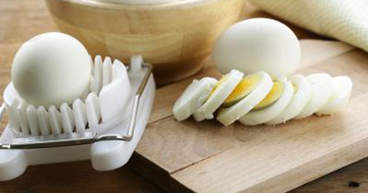 Hvor mye fett er i et hardt kokt egg?
