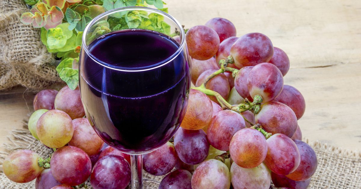 Ile sok winogronowy powinienem pić dla jego korzyści?