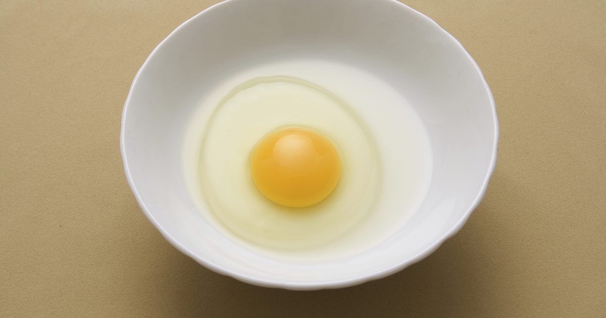 Wie viel Protein enthält ein Eigelb?