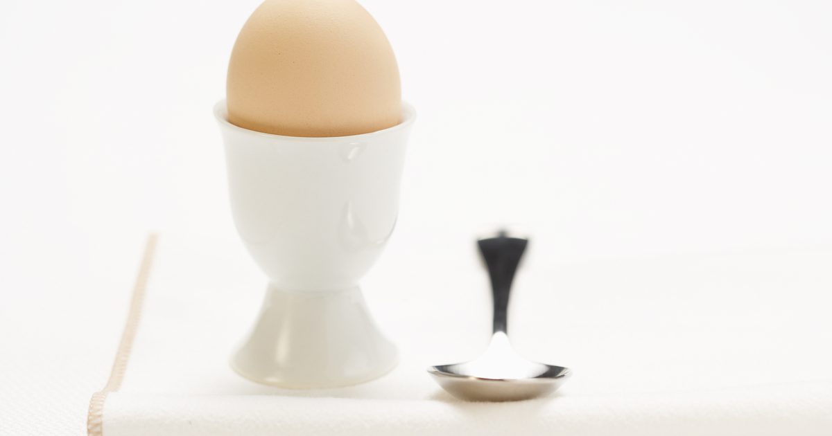 Hur mycket protein är i ett kokt ägg?
