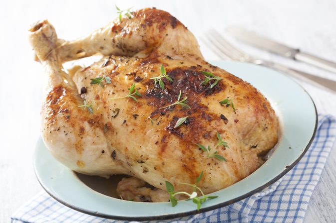 Jak pečovat částečně zmrazené kuře