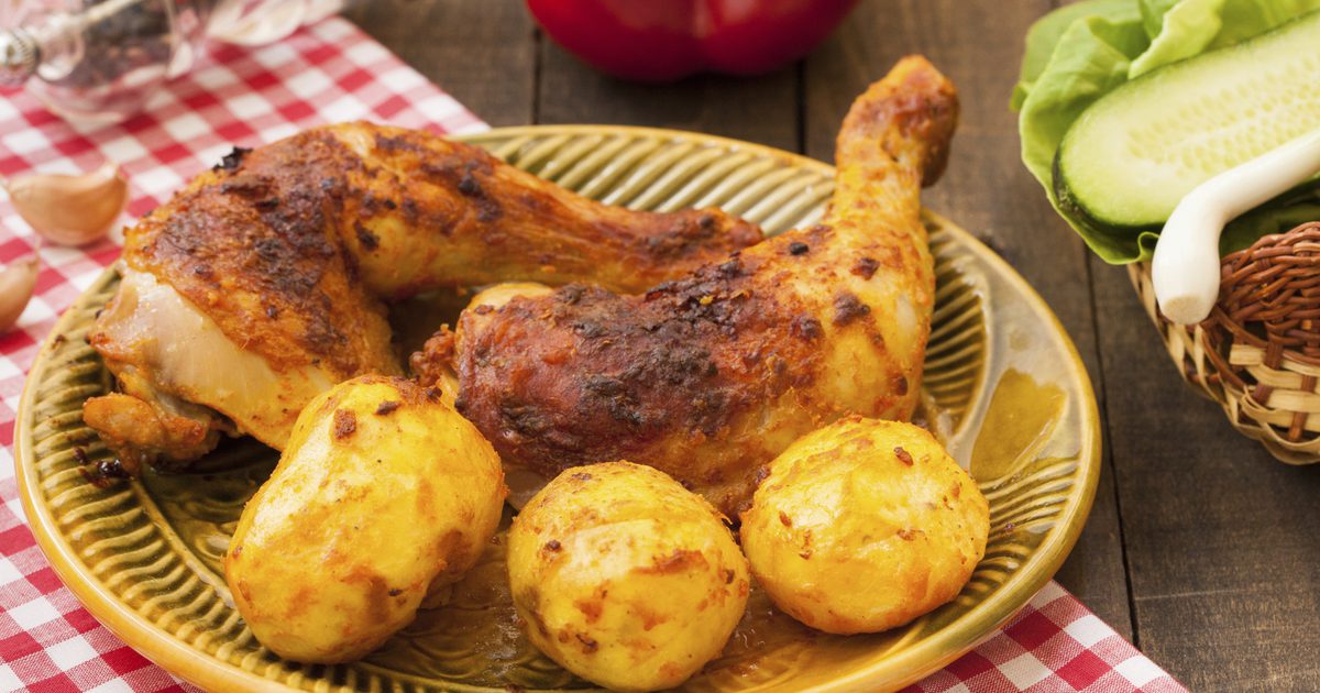 كيف لطهي الدجاج الساق الأحياء في كيس الطبخ