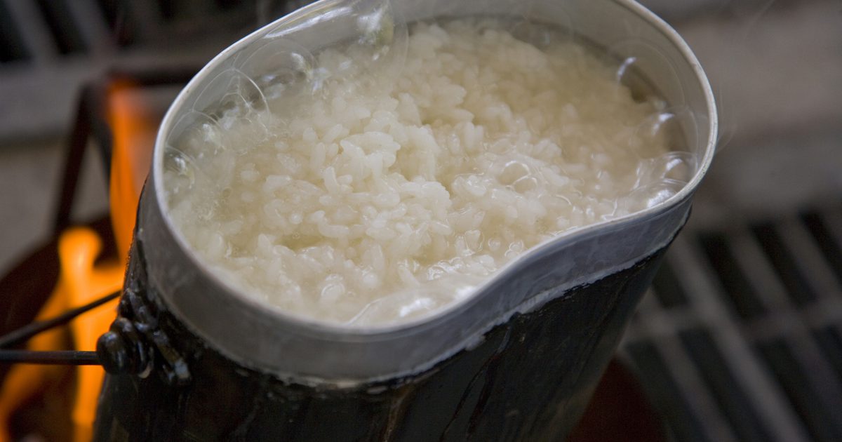 Sådan tilberedes ris i en termos