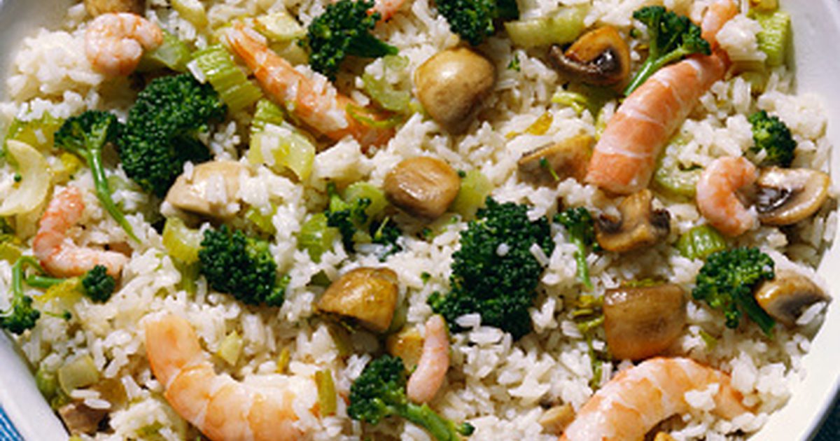Jak vařit rýži s brokolicí