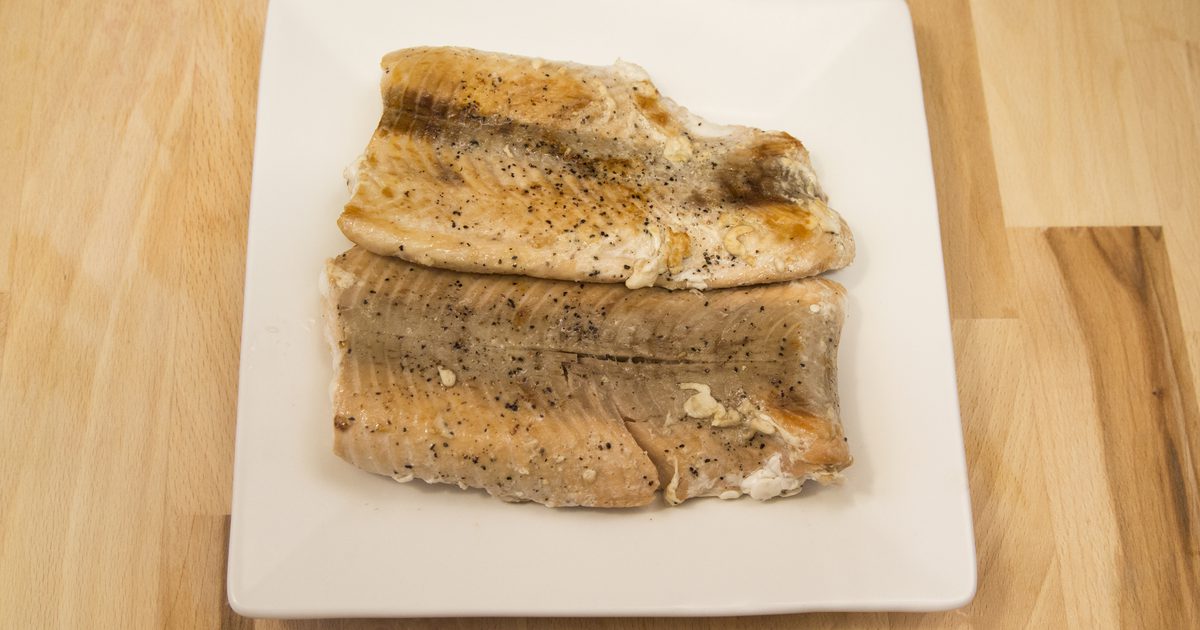 Как приготовить филе лосося на вершине печи