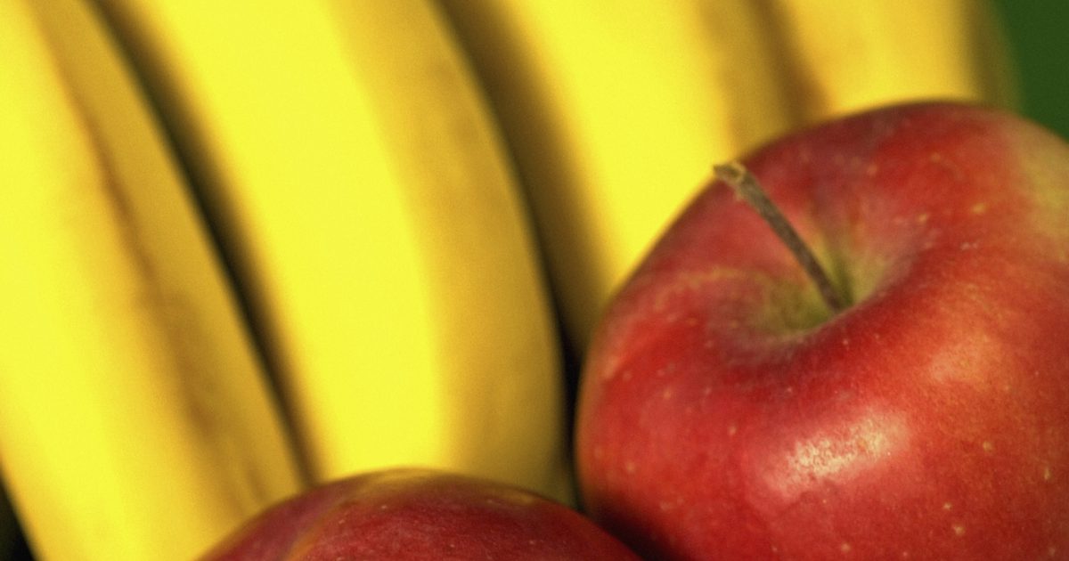 Jak dehydratovat jablka a banány