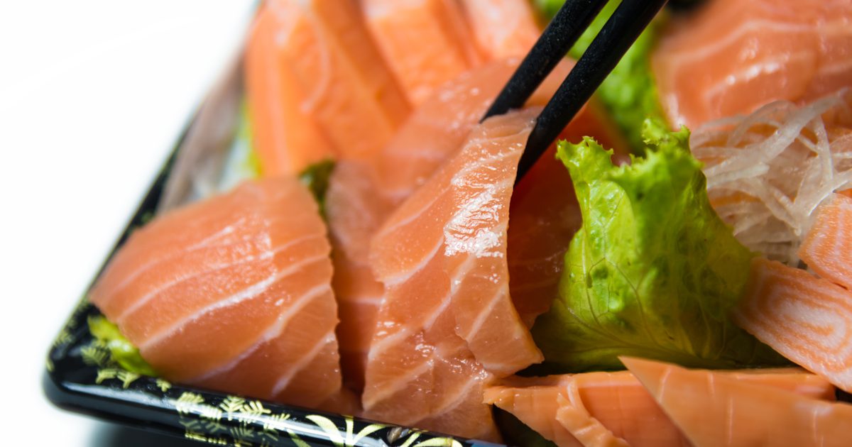 Hvordan man spiser sashimi
