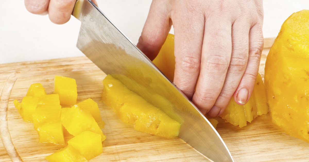 Как приготовить ананас на печке