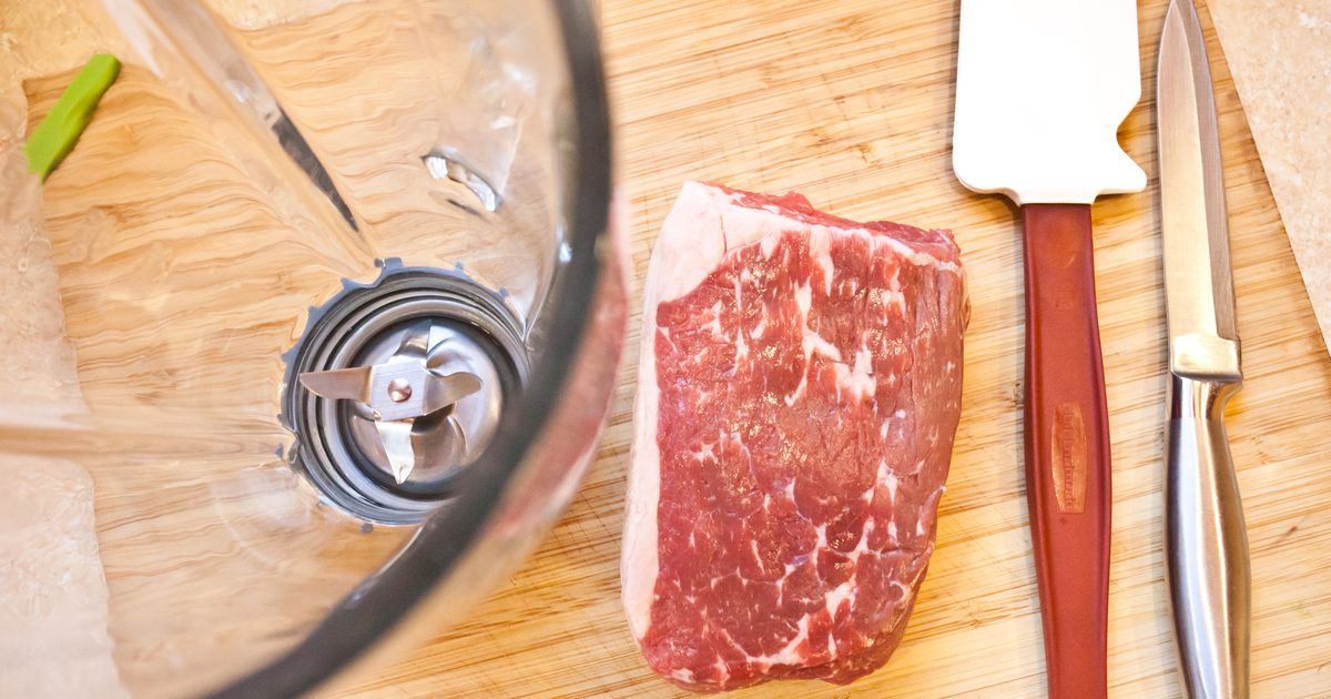 Как да раздробяваме месото в смесител