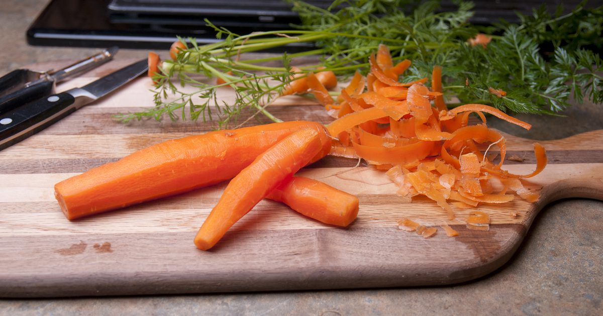 Ako udržiavať olúpané mrkva čerstvé